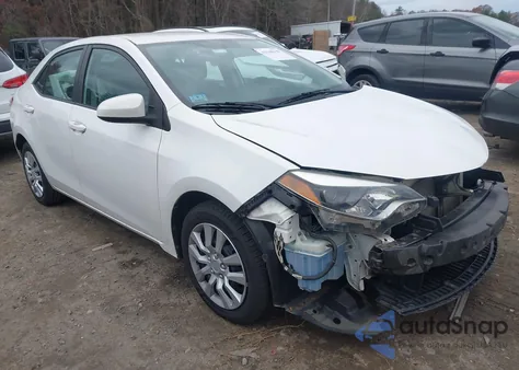 2014 Toyota Corolla Le from USA, damaged, VIN 2T1BURHE4EC178198